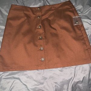 Brown skirt